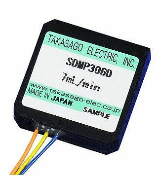 SDMP306D Piezo Pumpe mit 7ml/min Fördervolumen und integriertem Treiber