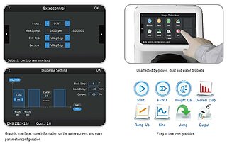 7-Zoll-Farbdisplay